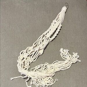 Handmade Macrame Plant Hanger: large